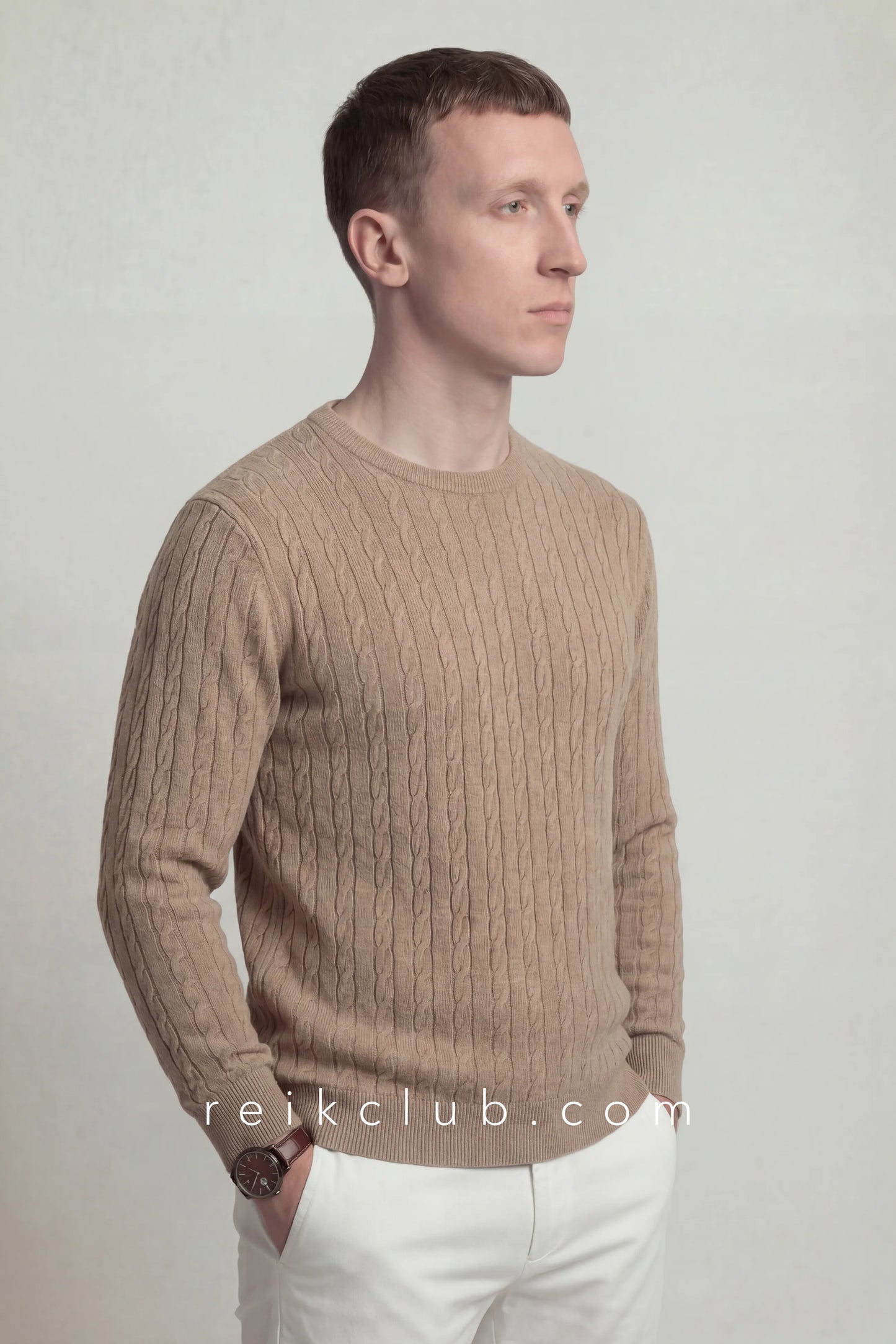 Lisbon Cable Knit Sweater