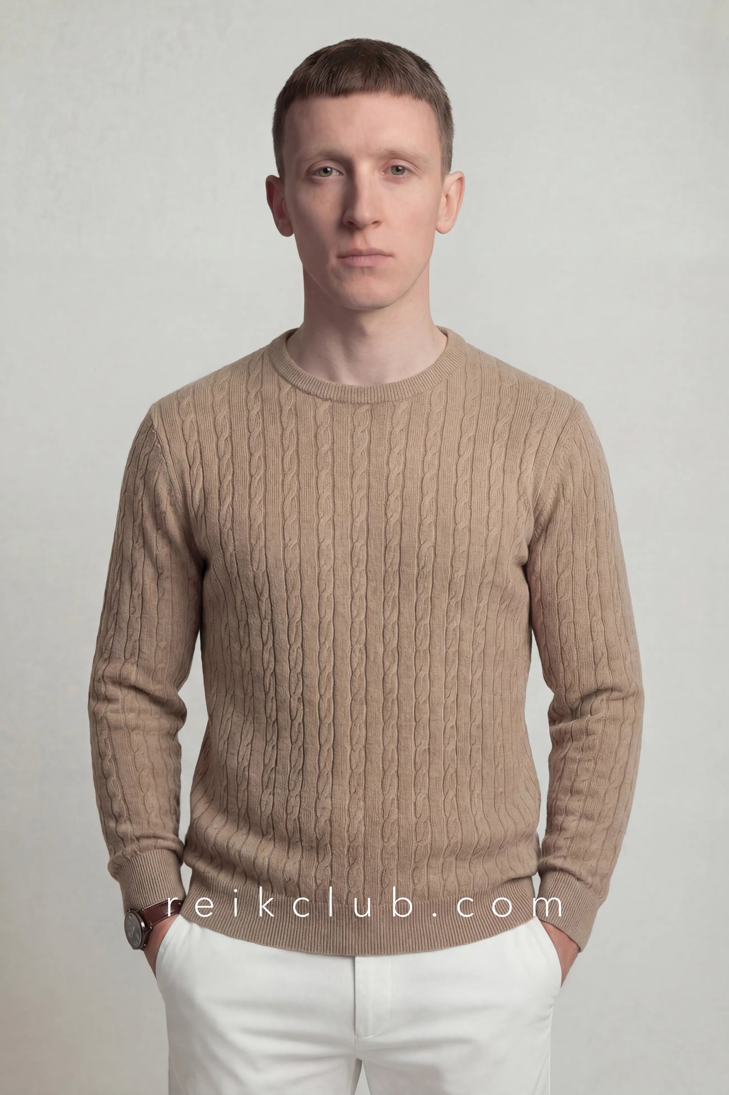 Lisbon Cable Knit Sweater