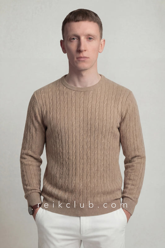 Lisbon Cable Knit Sweater