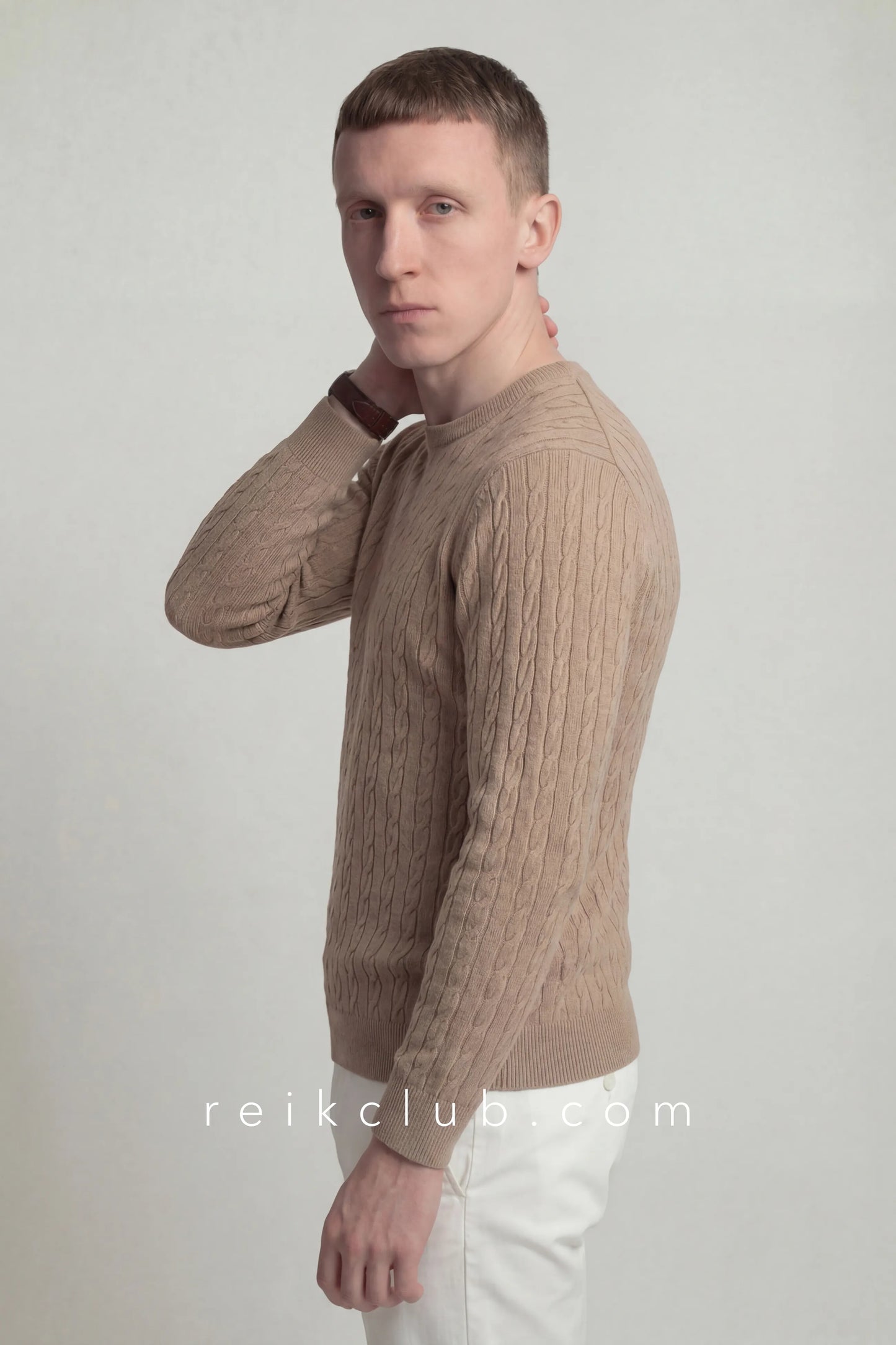Lisbon Cable Knit Sweater