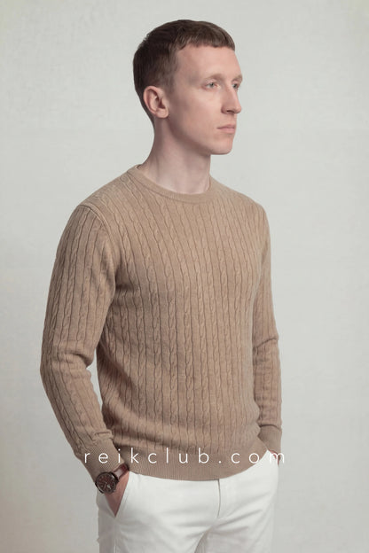 Lisbon Cable Knit Sweater