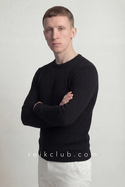 Lisbon Cable Knit Sweater