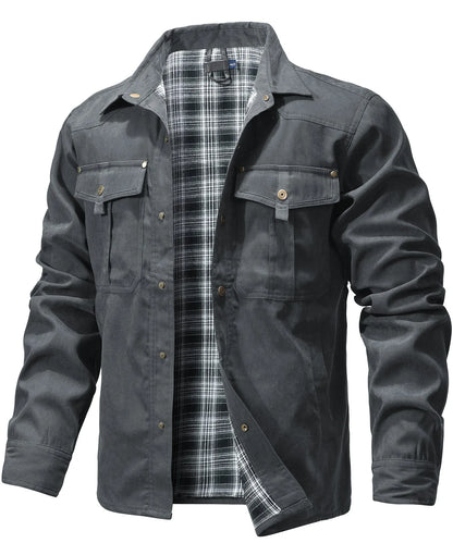 Flannel Lined Overshirt