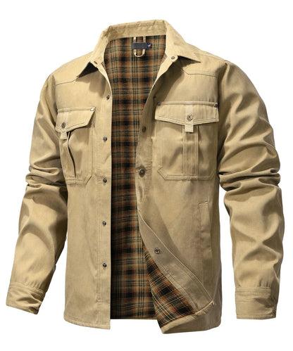 Flannel Lined Overshirt