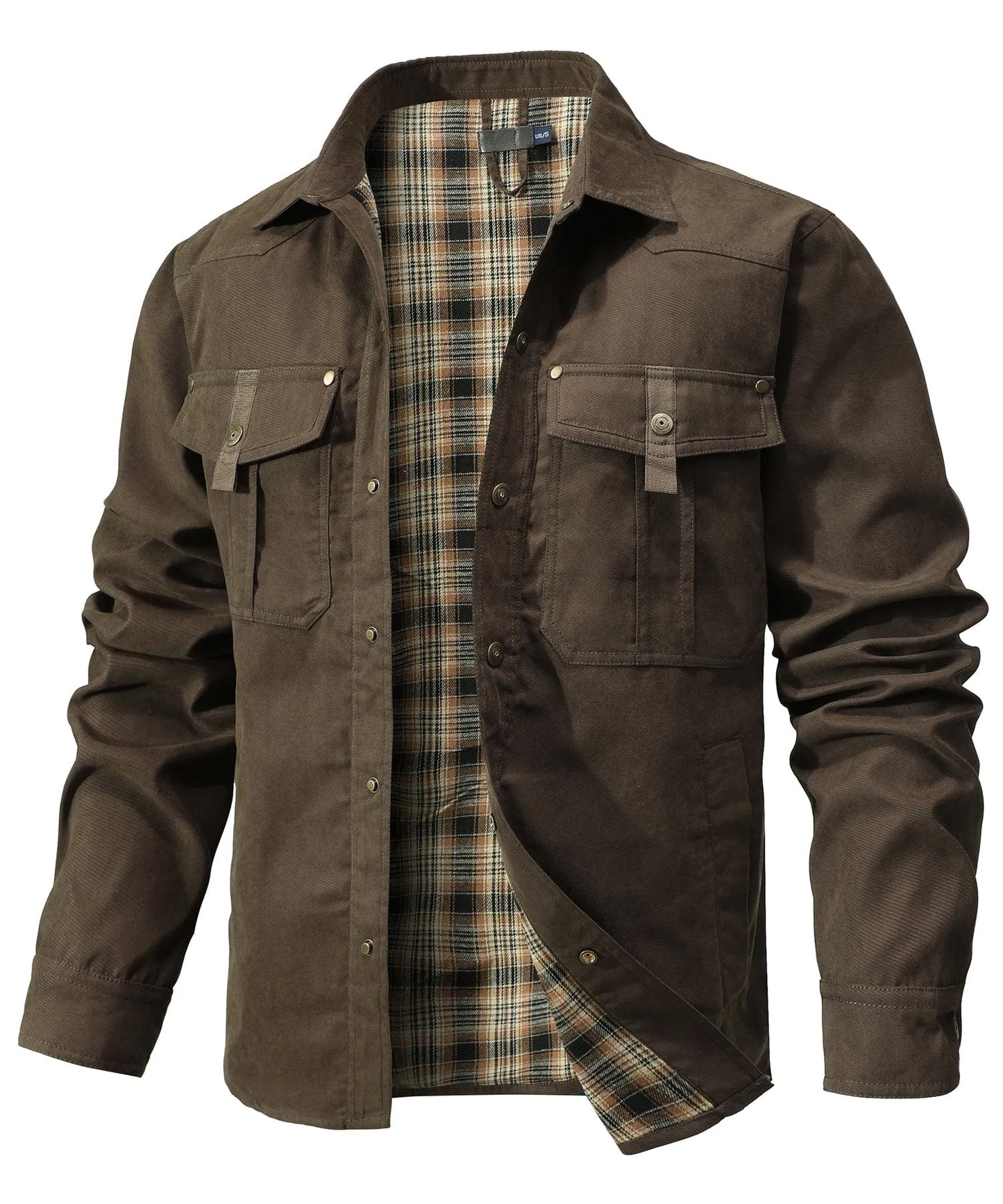 Flannel Lined Overshirt