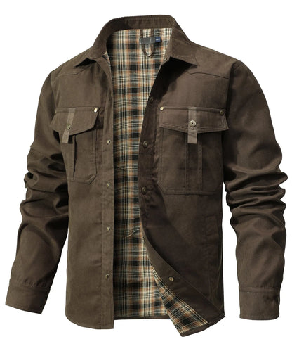 Flannel Lined Overshirt