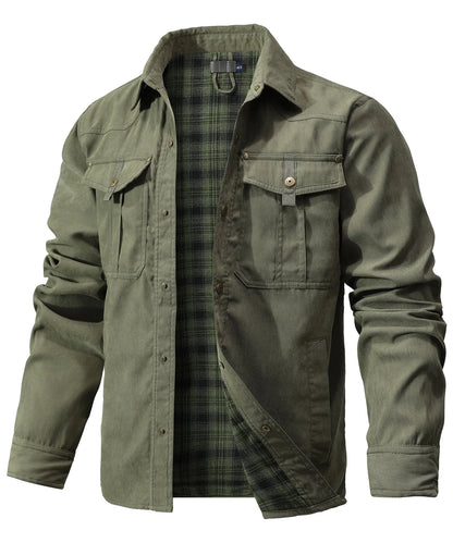 Flannel Lined Overshirt