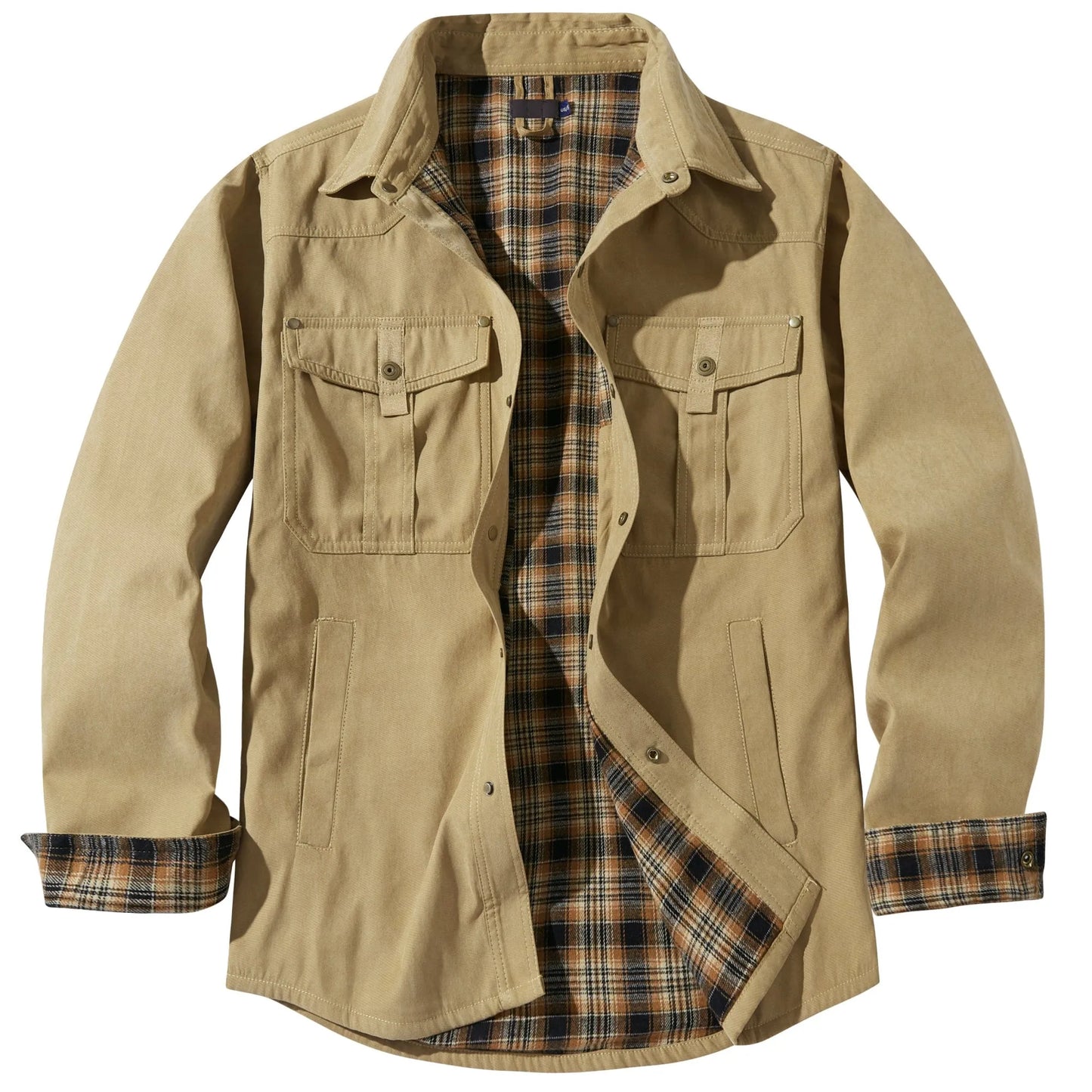 Flannel Lined Overshirt