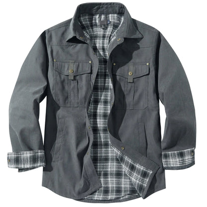 Flannel Lined Overshirt