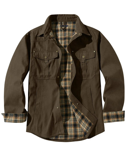 Flannel Lined Overshirt