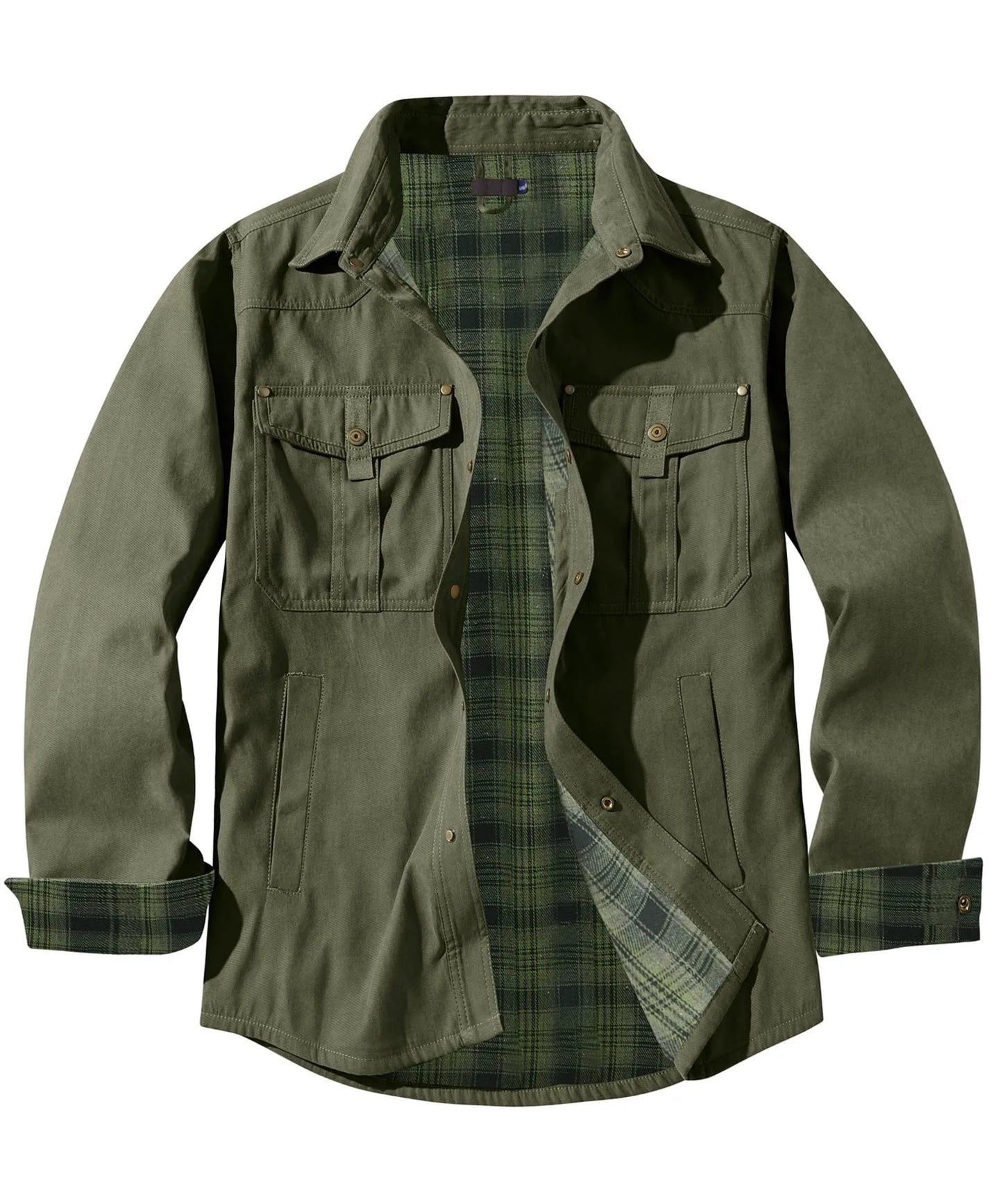 Flannel Lined Overshirt