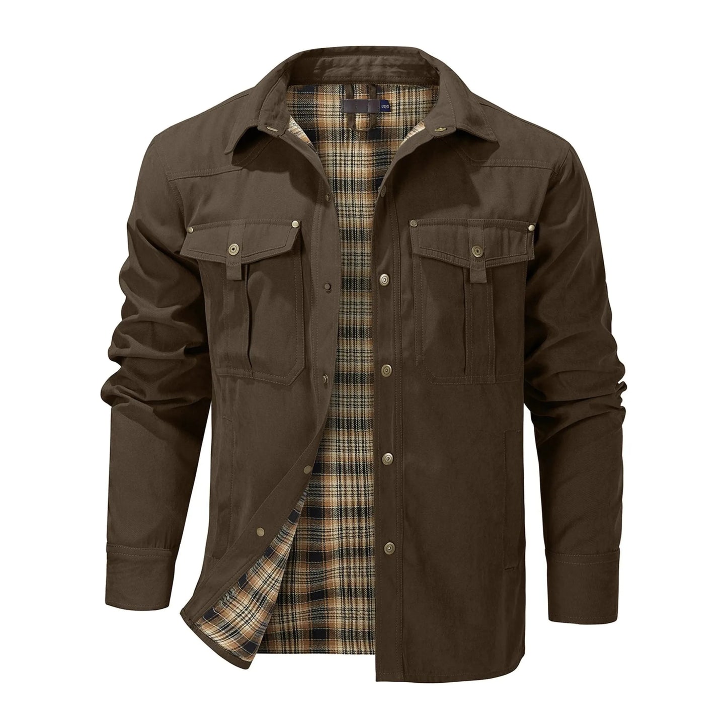 Flannel Lined Overshirt