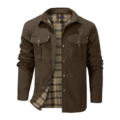 Flannel Lined Overshirt