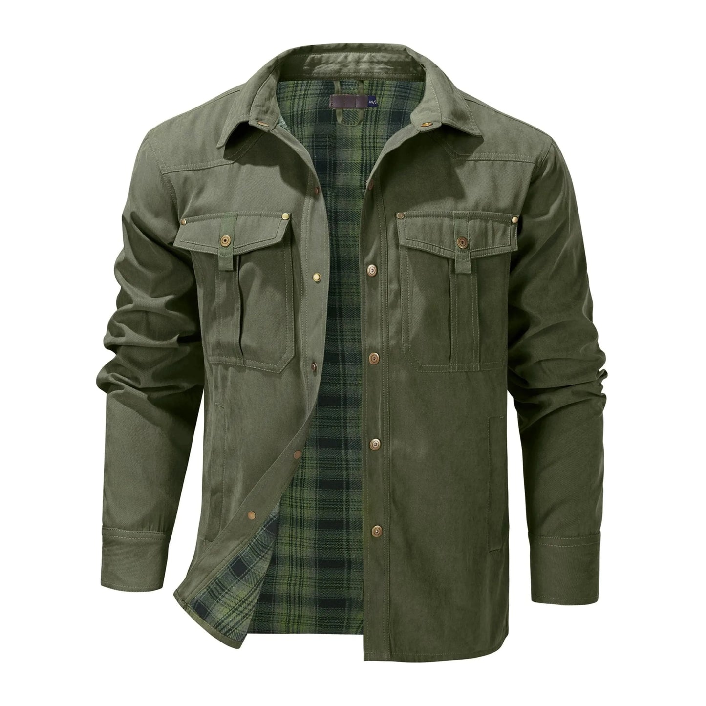 Flannel Lined Overshirt