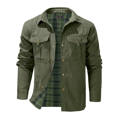 Flannel Lined Overshirt